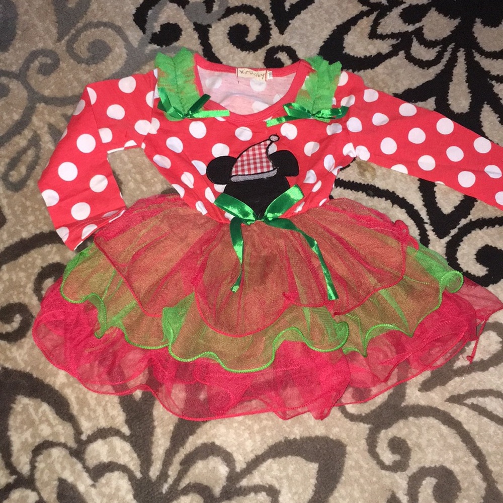 Mini mouse Christmas dress
